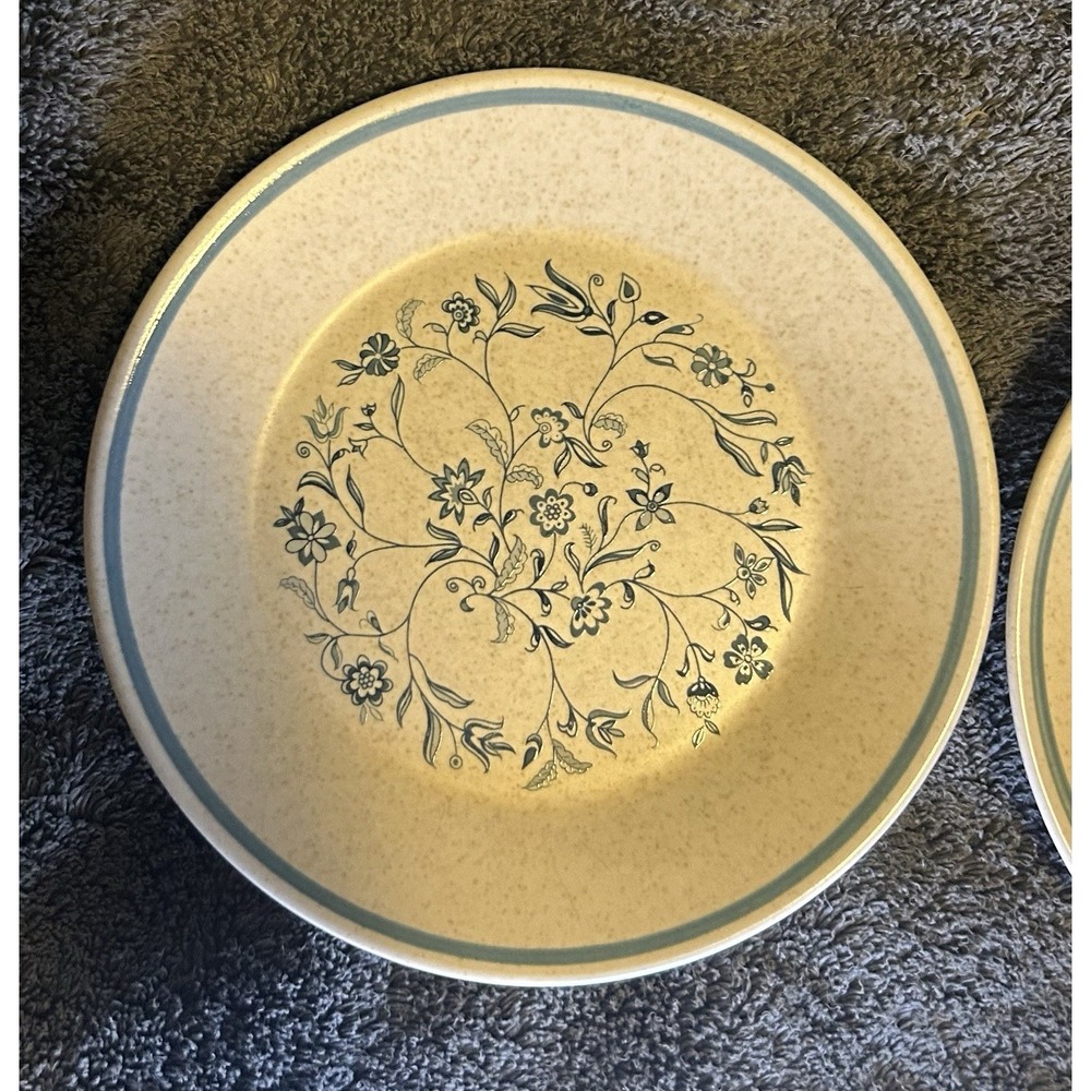 Lennox Temperware Blue Breeze Snack Plate Two